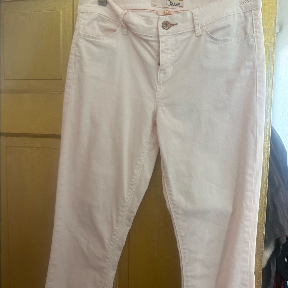 Dittos Light Pink Skinny Jeans